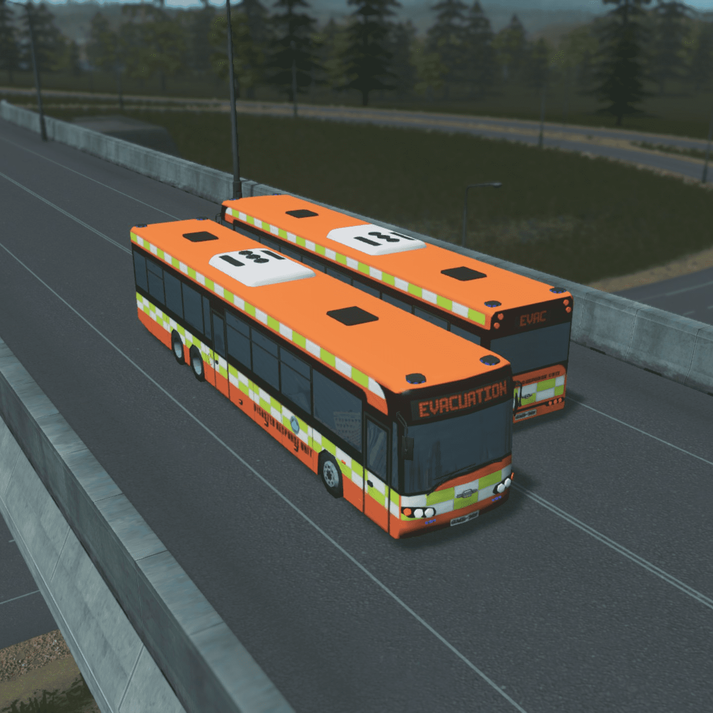 Evacuation Bus (LHT)