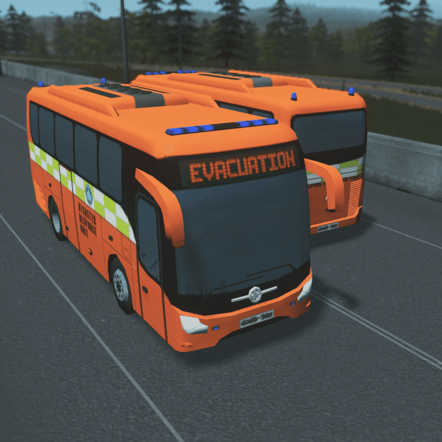 Evacuation Bus (LHT)