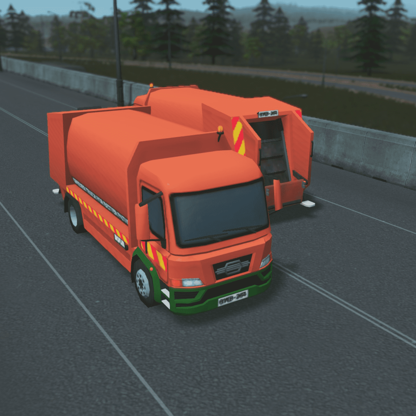 Biofuel Garbage Truck