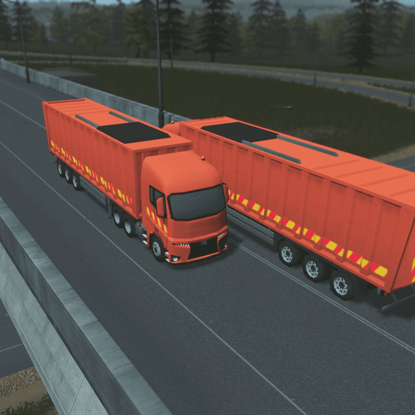 Waste Transfer Truck