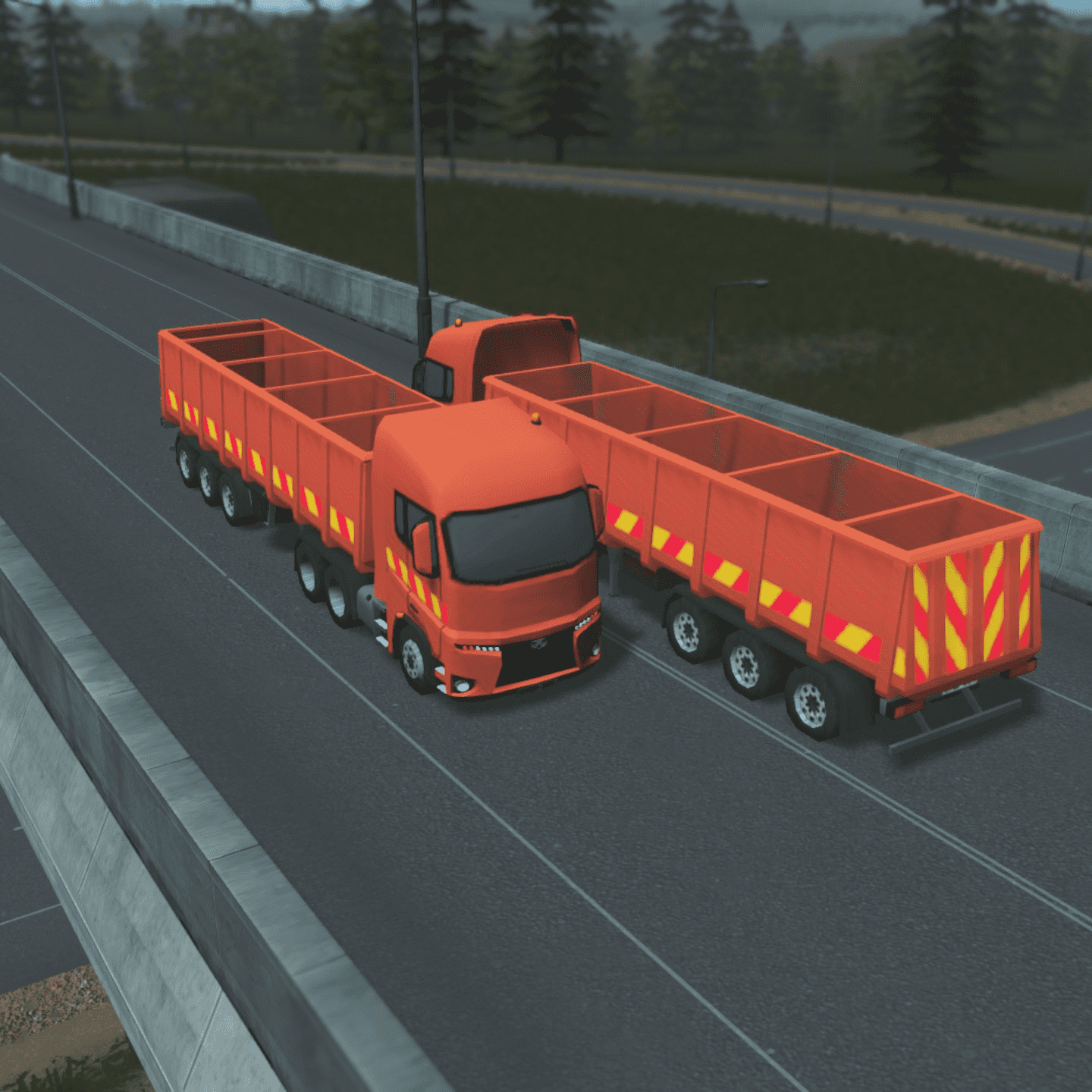 Waste Transfer Truck