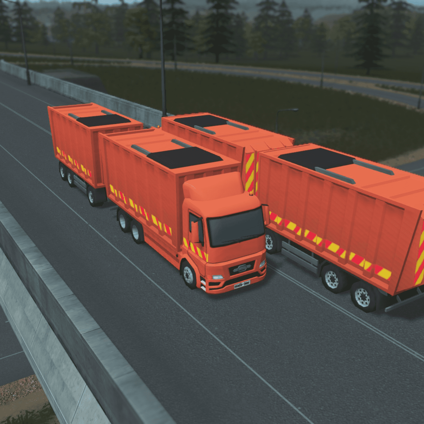 Waste Transfer Truck