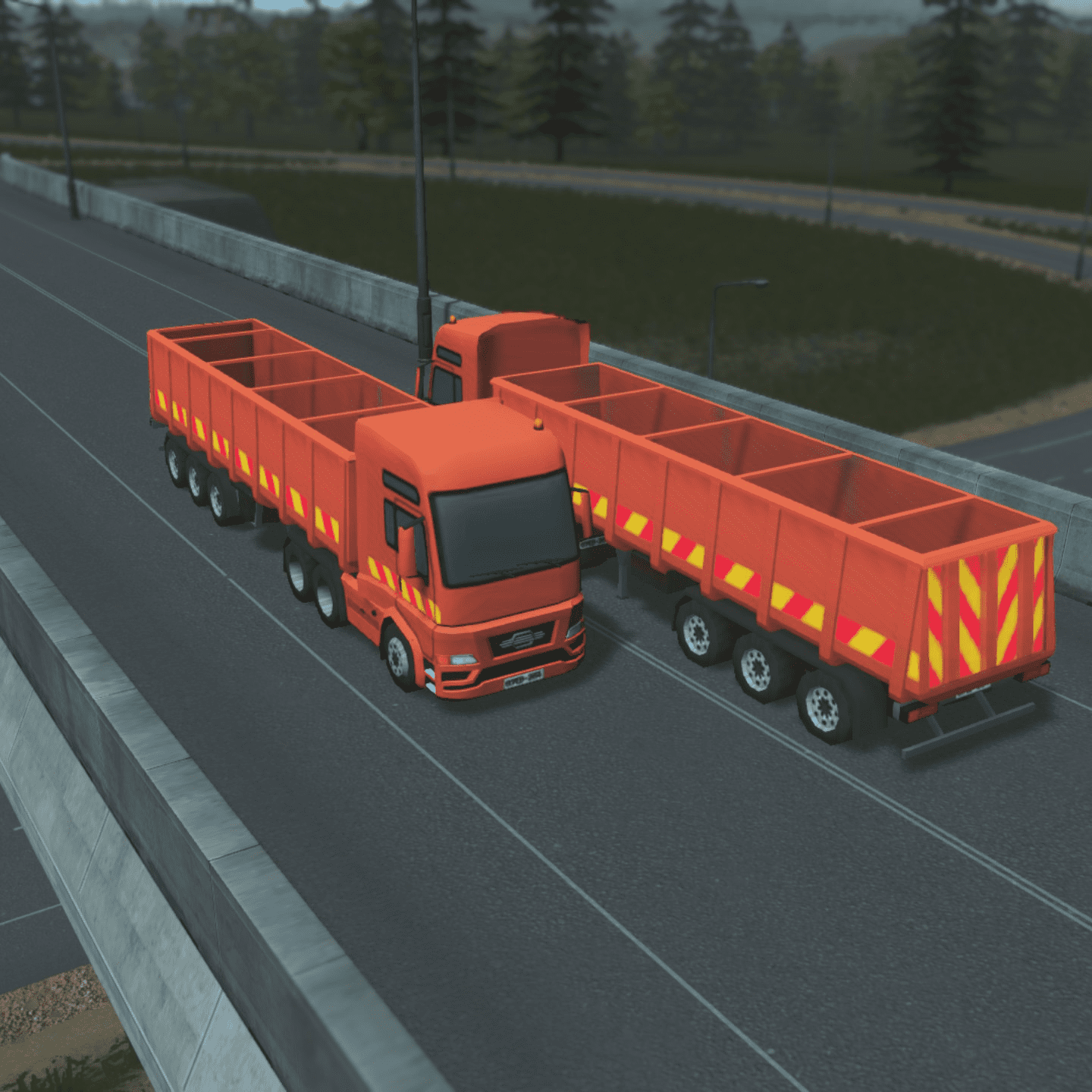 Waste Transfer Truck