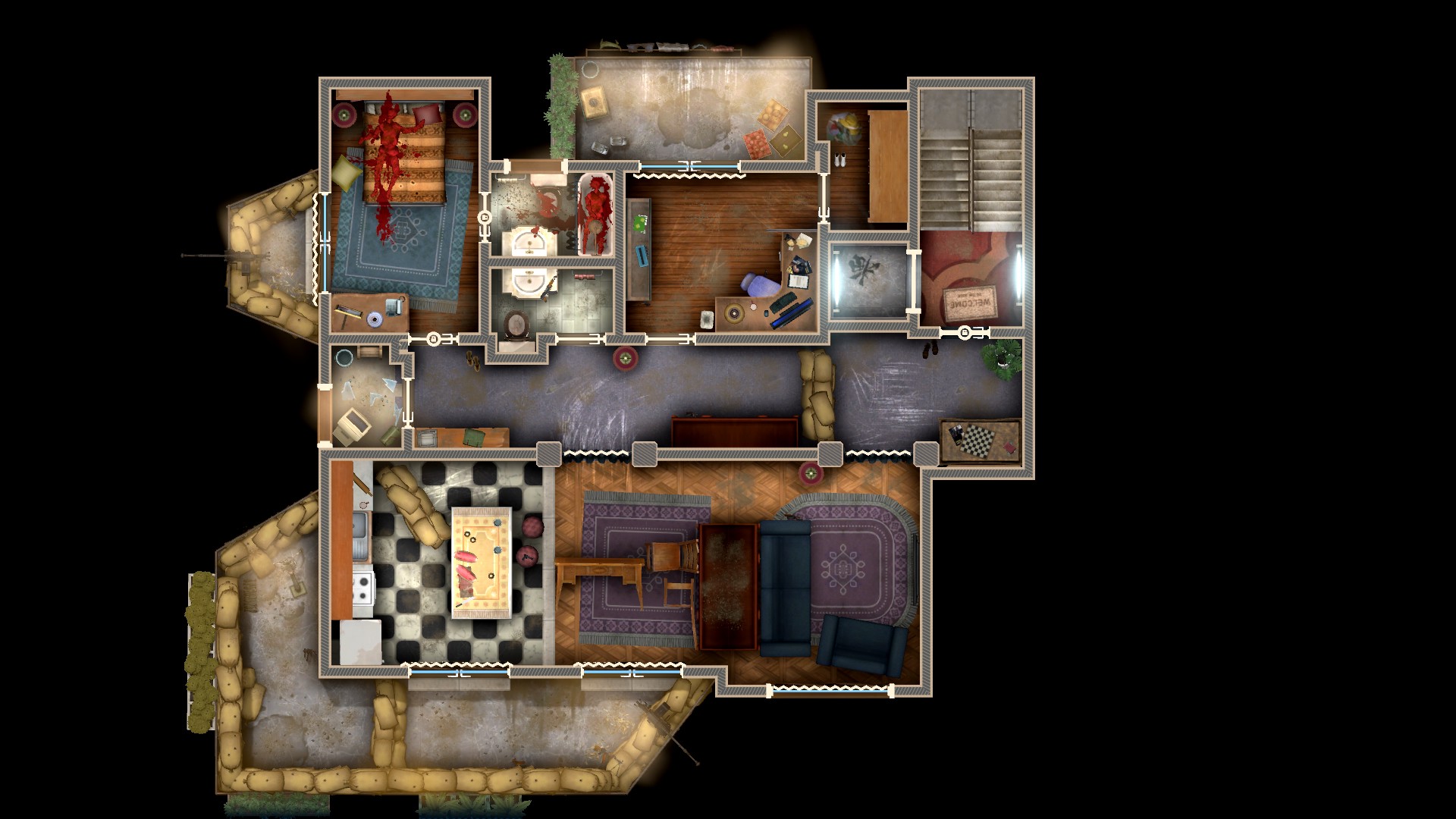 Barricaded House II