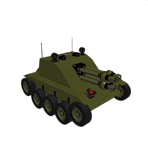 Rotary Guns Heavy Tank Destroyer
