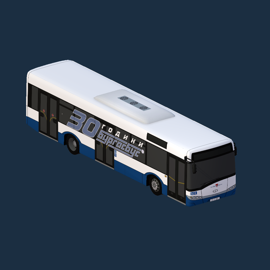 Burgas (30 Years) - Solaris Urbino 12 III 3 Türer