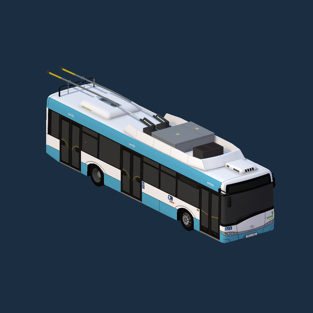 Cagliari (100% elettrico) - Solaris Trollino 12M (III)