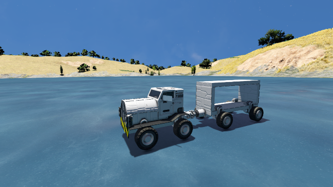 Airport Luggage Tractor and Trailer [WIP] preview