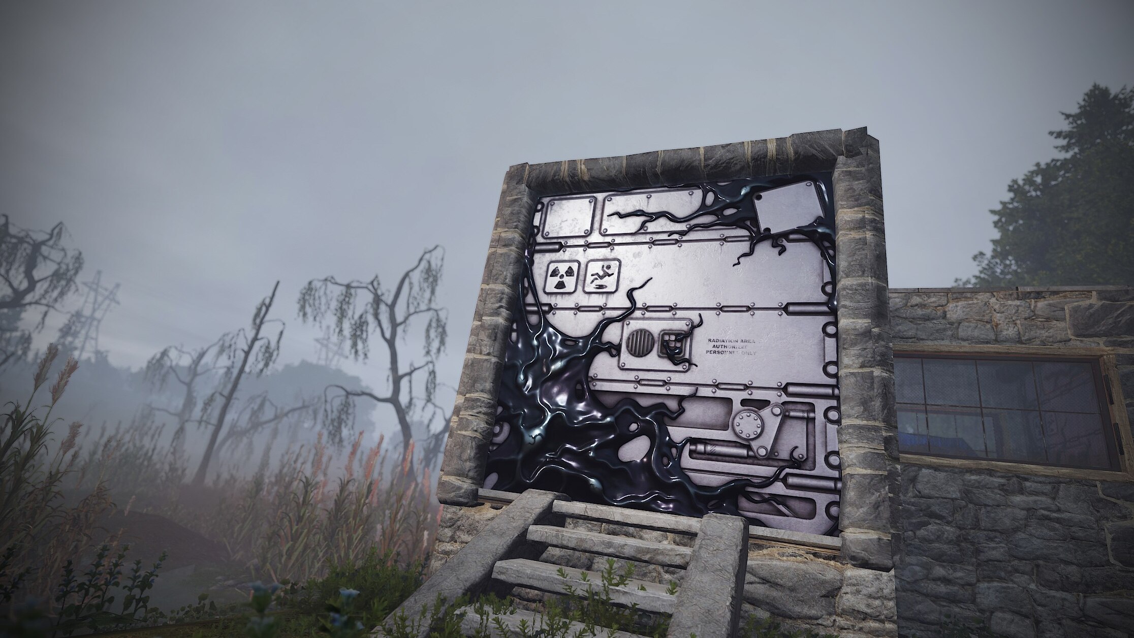Quarantine Garage Door