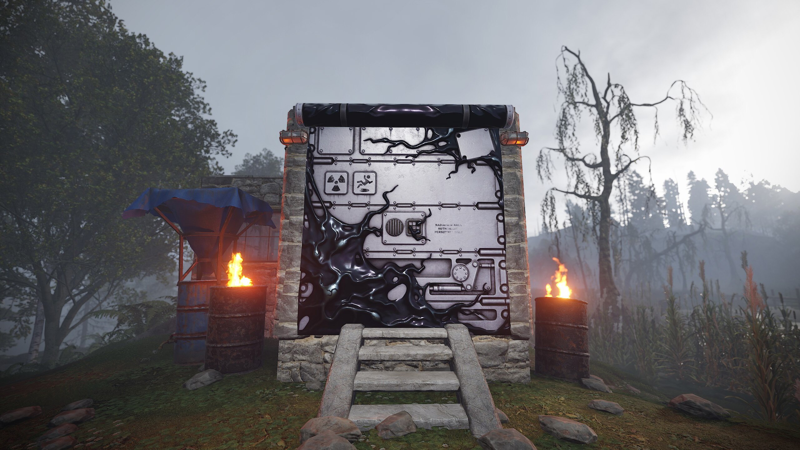 Quarantine Garage Door