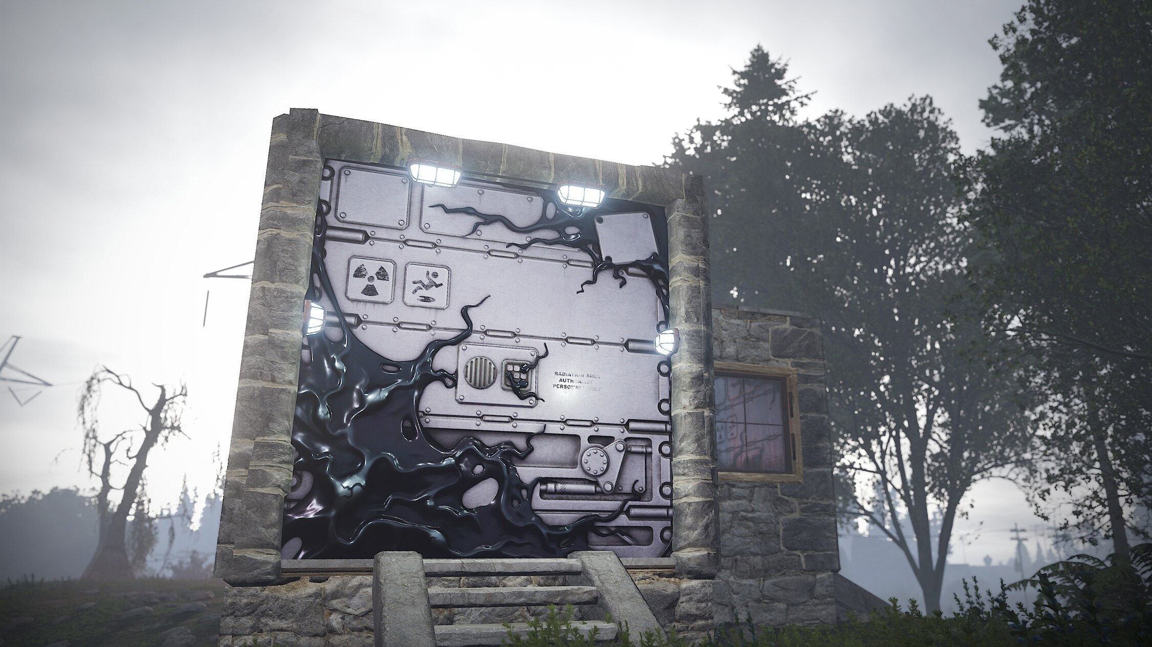 Quarantine Garage Door