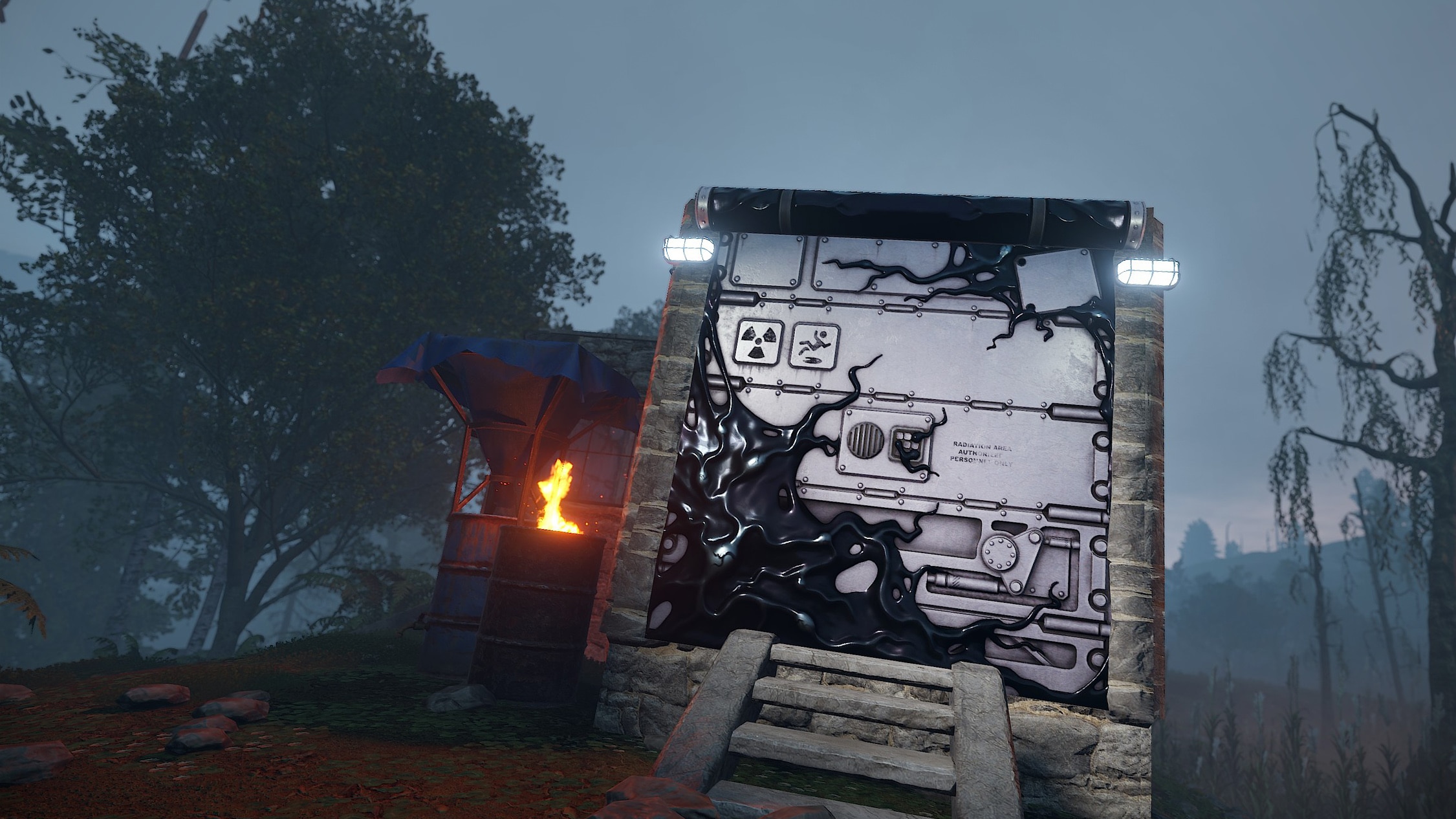 Quarantine Garage Door