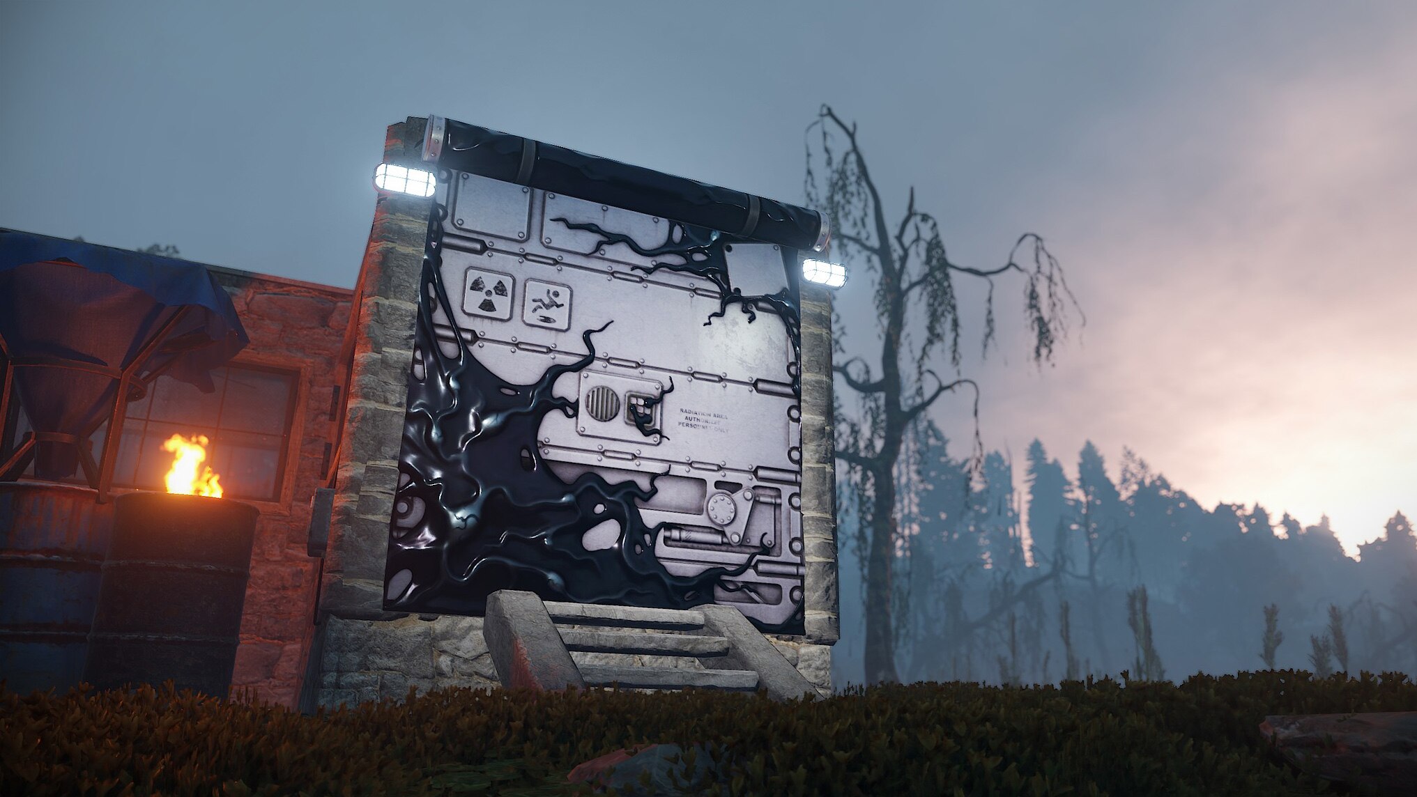 Quarantine Garage Door