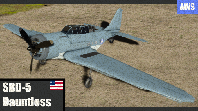 SBD-5 Dauntless Dive Bomber
