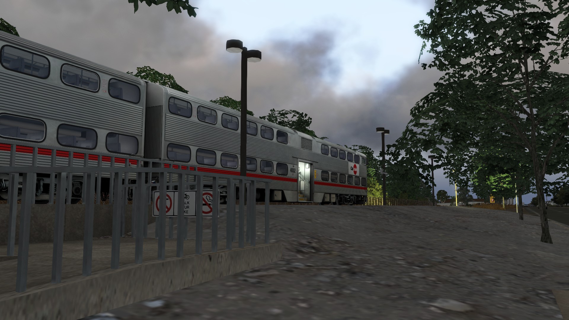01. [F40PHCC] First Train From Gilroy