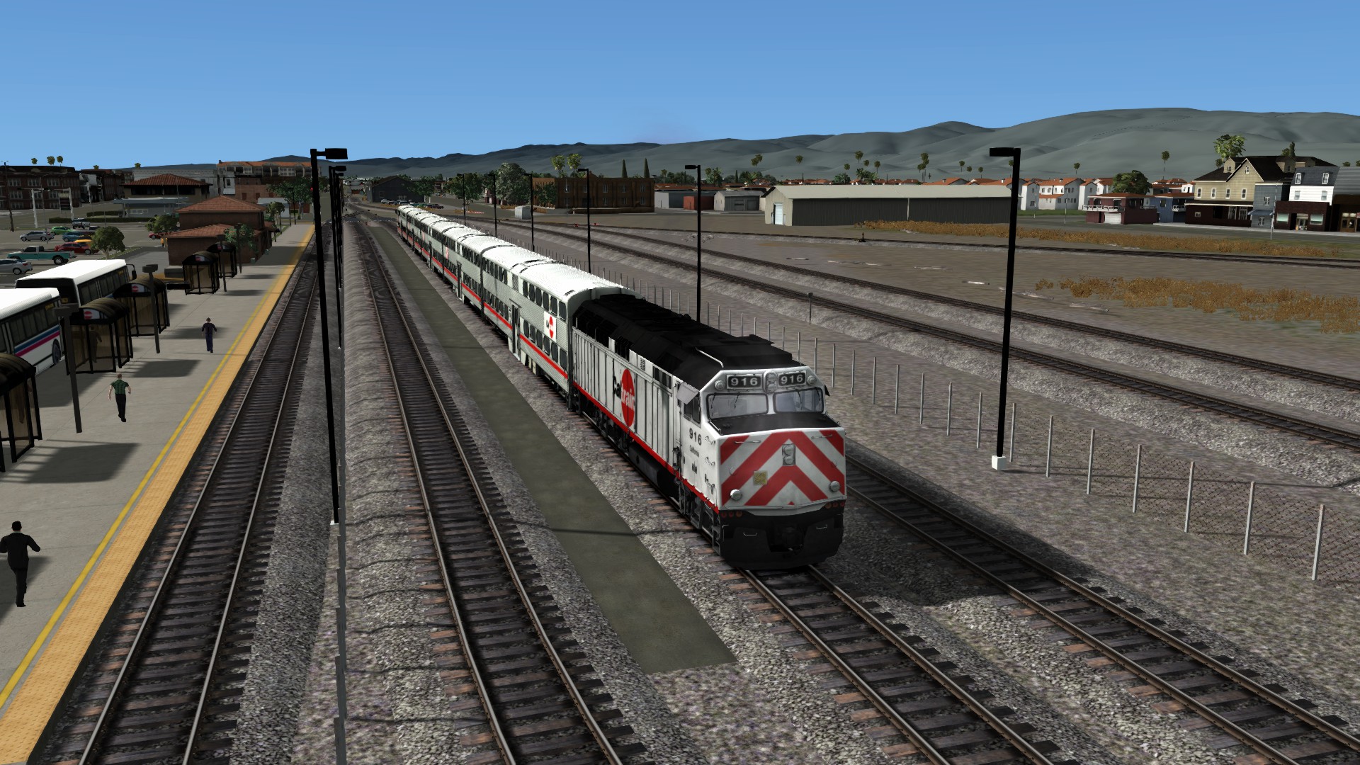 08. [F40PH] Caltrain Route Proving