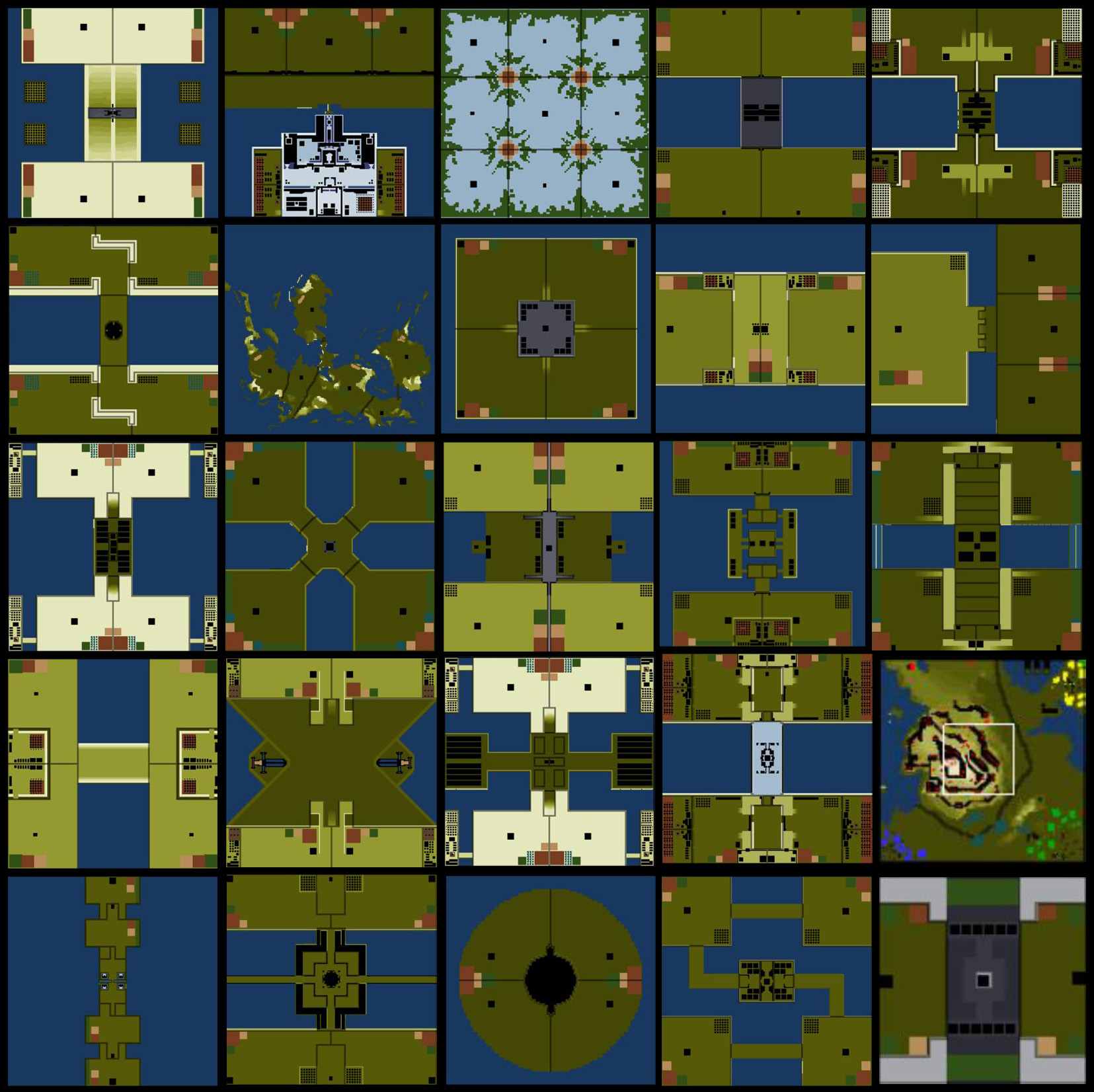 Mega Bundle of grid maps