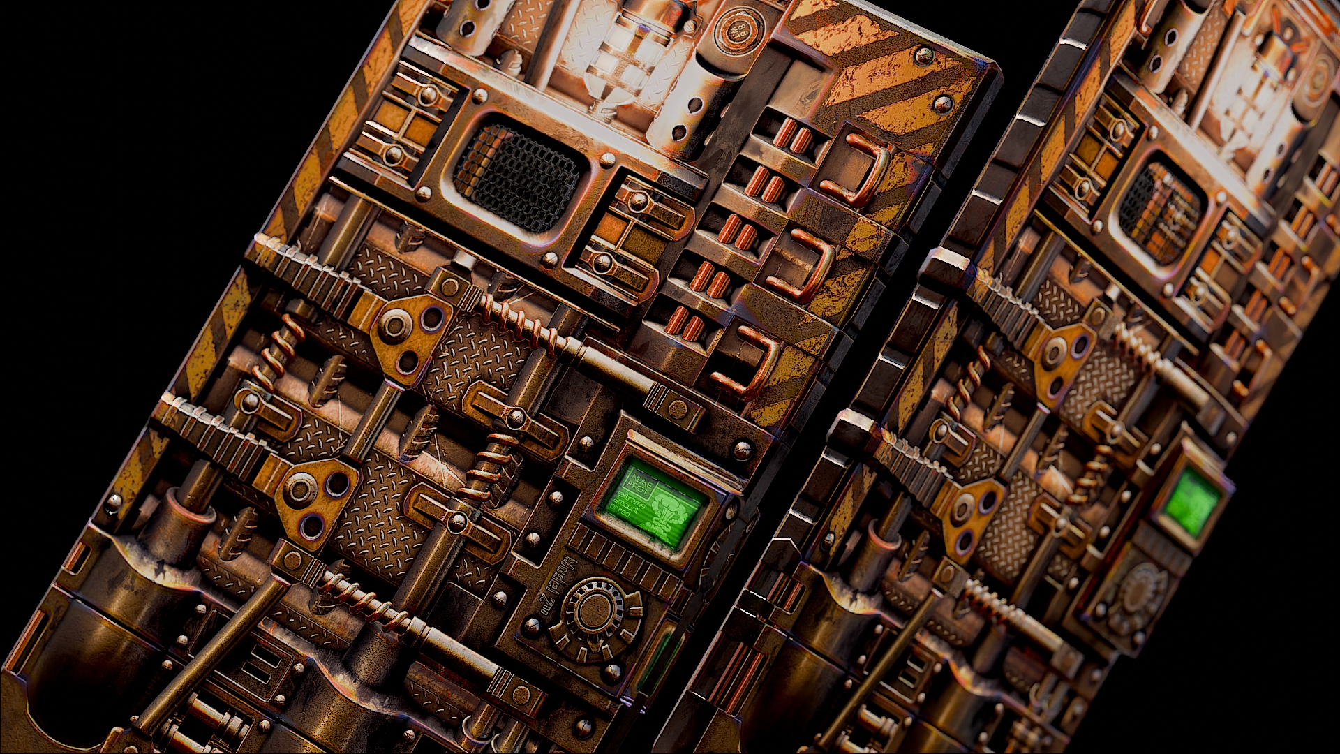 Junkernaught Metal Door