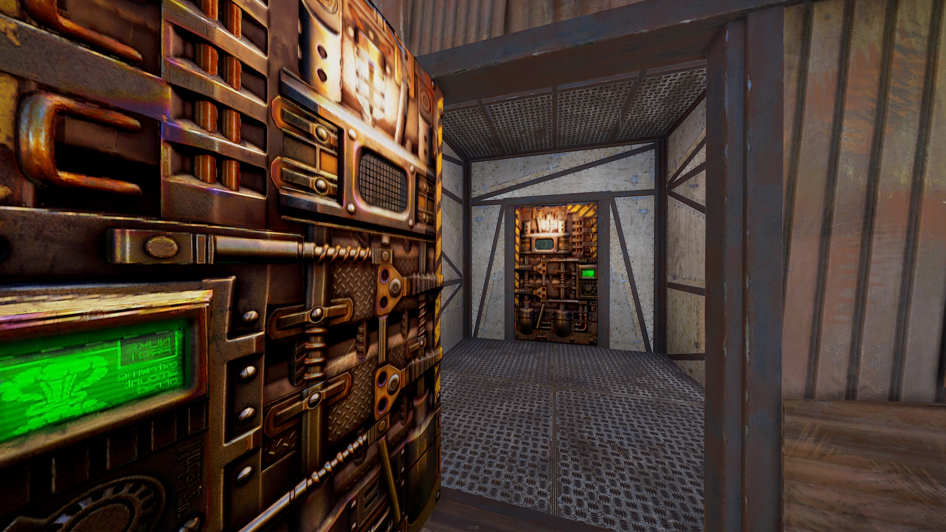 Junkernaught Metal Door