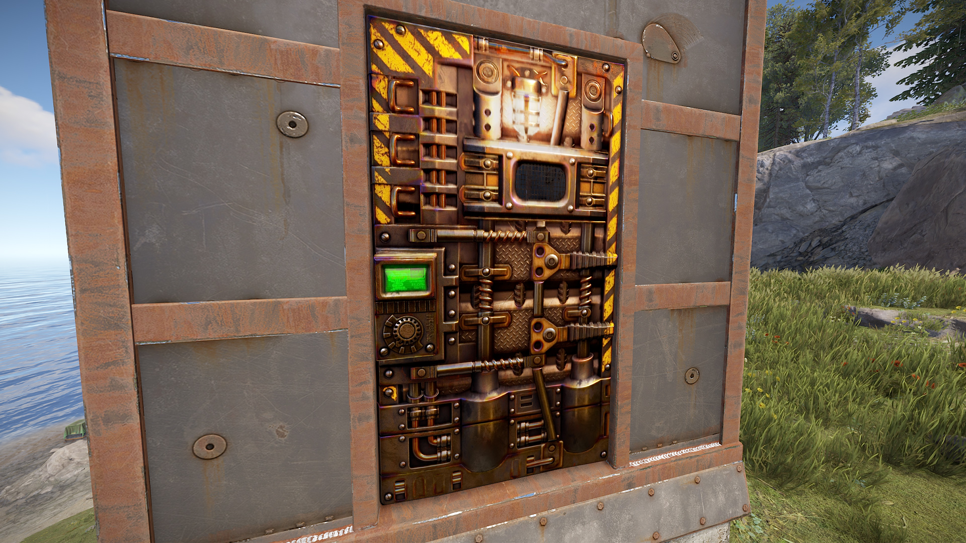 Junkernaught Metal Door