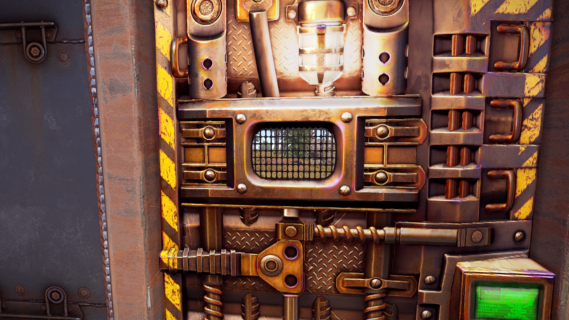 Junkernaught Metal Door
