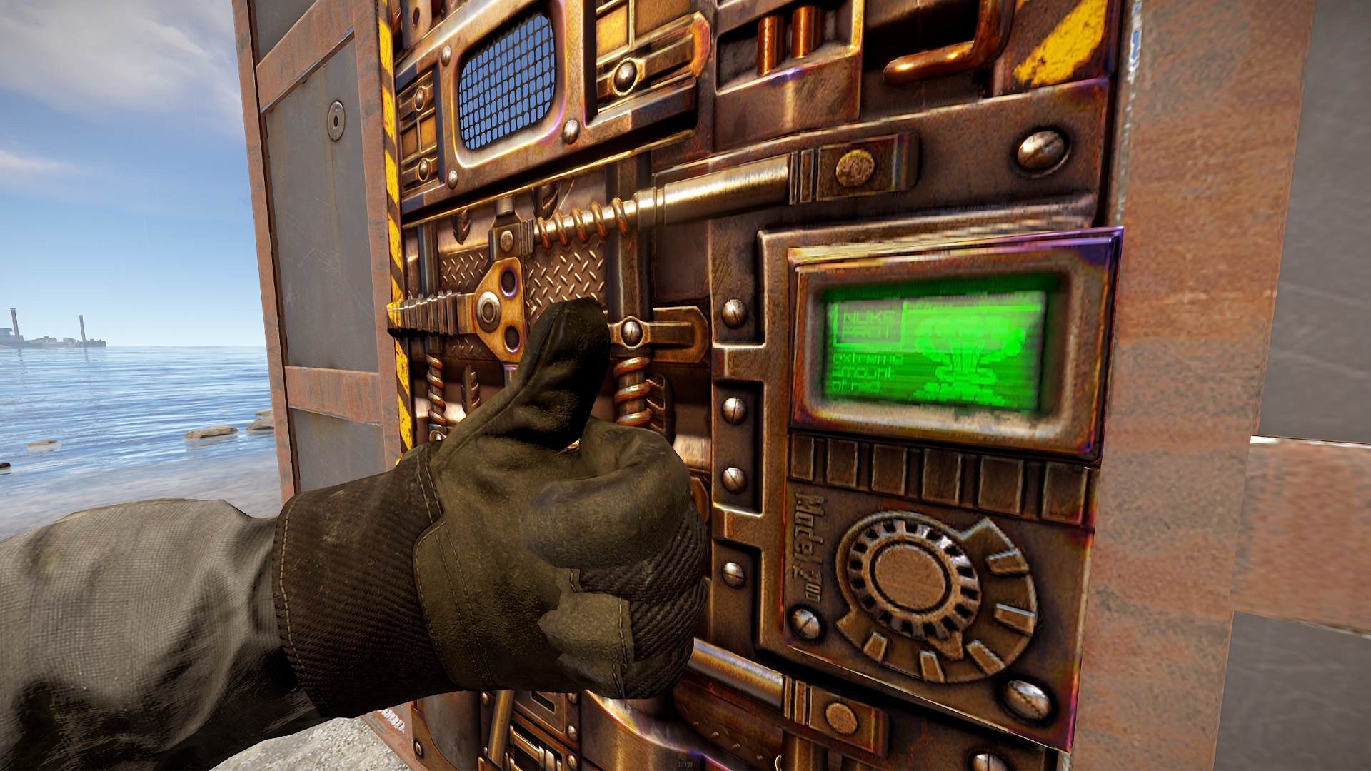 Junkernaught Metal Door
