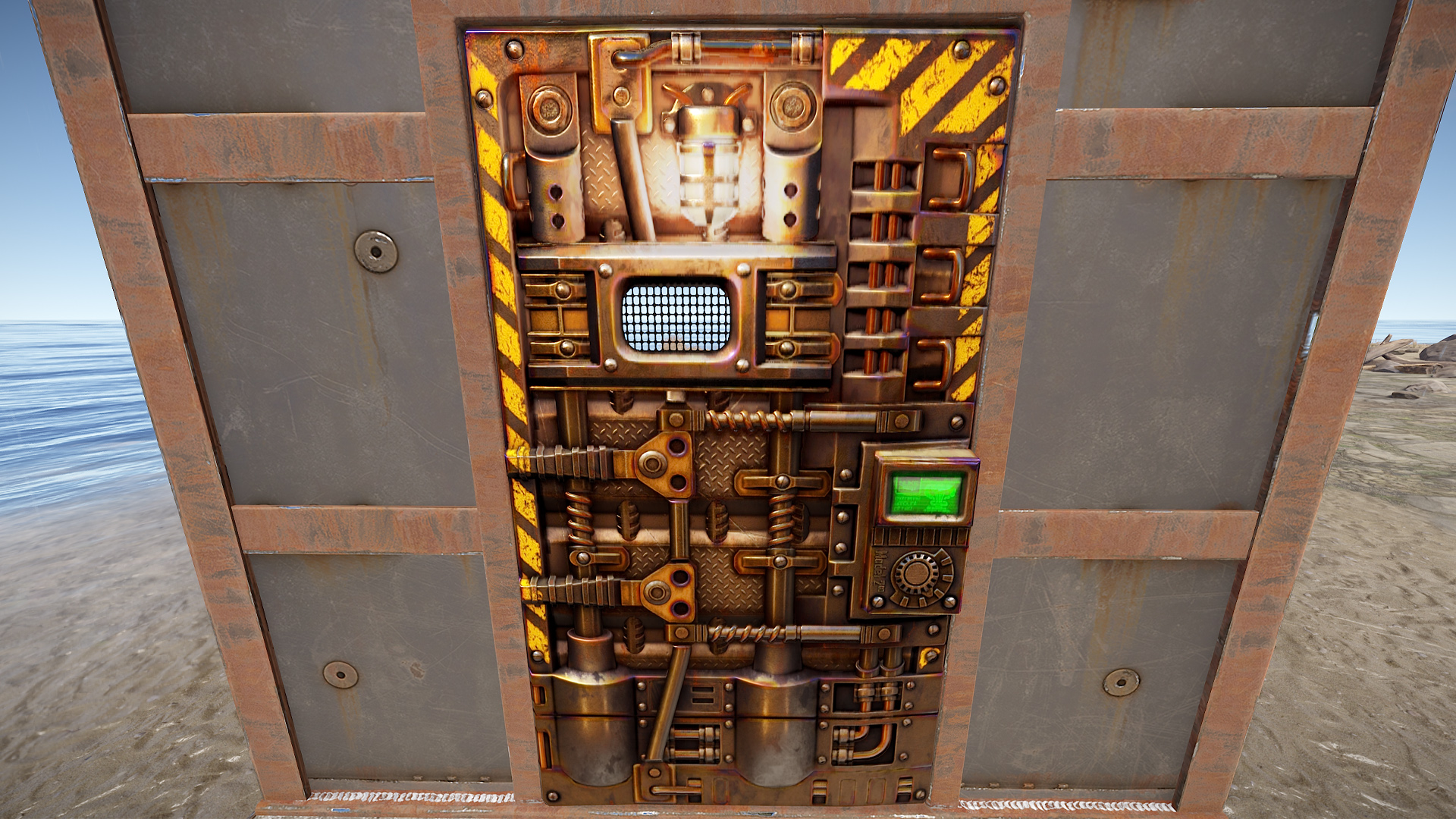 Junkernaught Metal Door