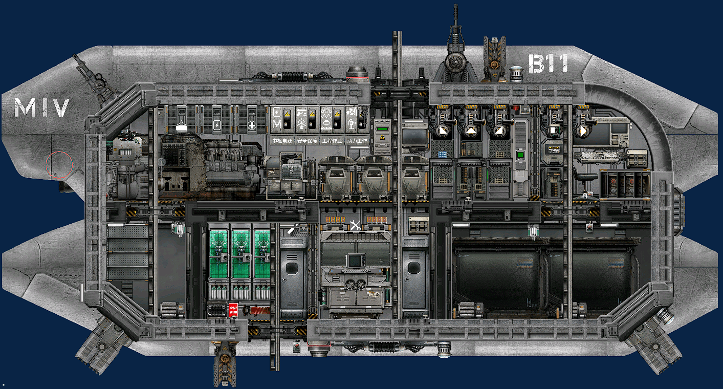 拾荒者级 工业作业艇（EK舰艇） – Barotrauma Mod