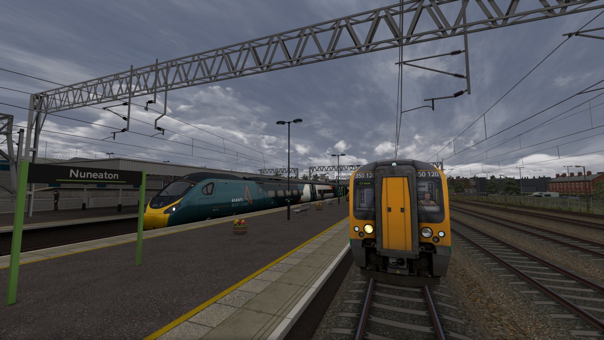 [350] 1. 1U27 London Euston - Crewe (TH)