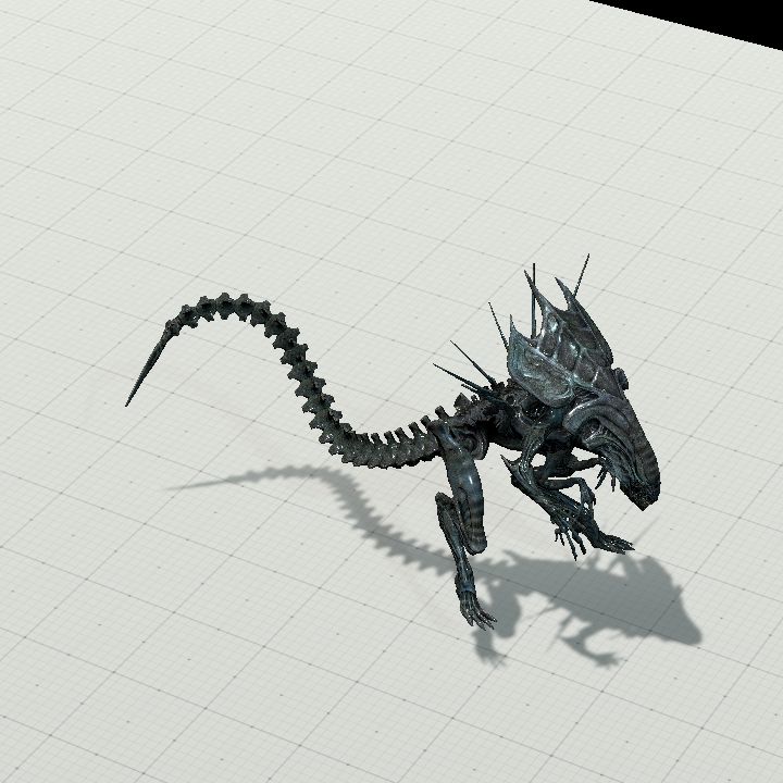 realistic_xenomorph_queen_rig