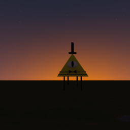 Bill Cipher from Gravity Falls!