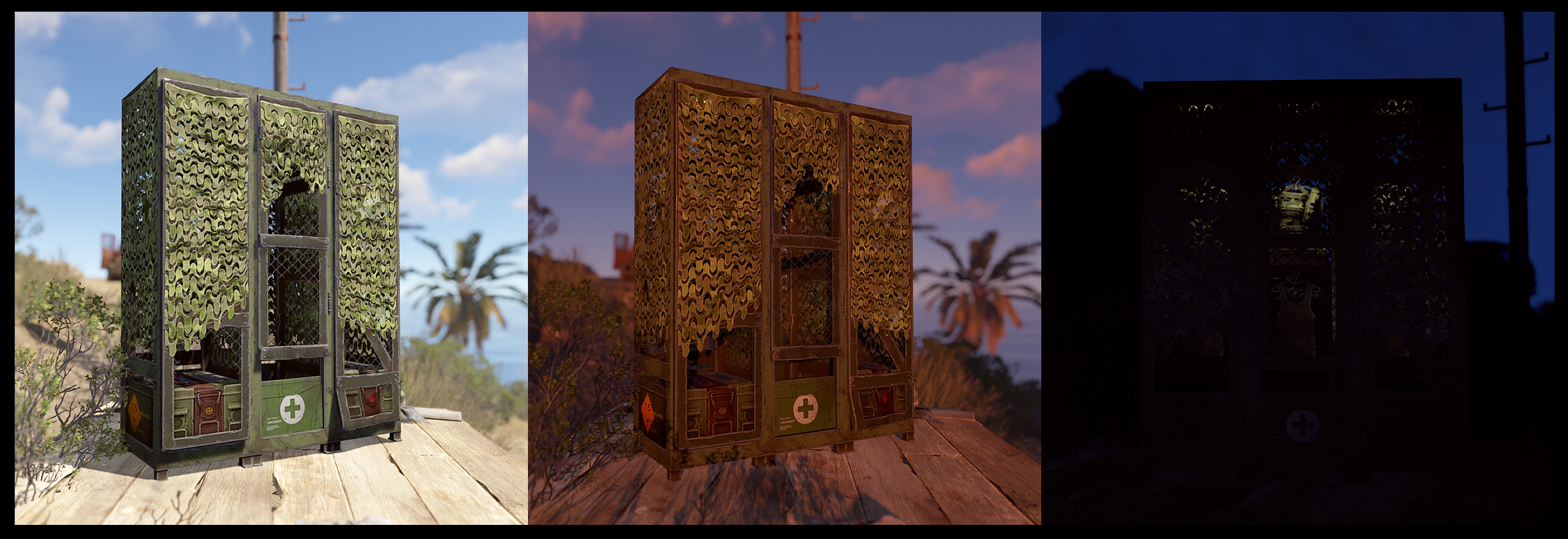 Forest Raiders Locker