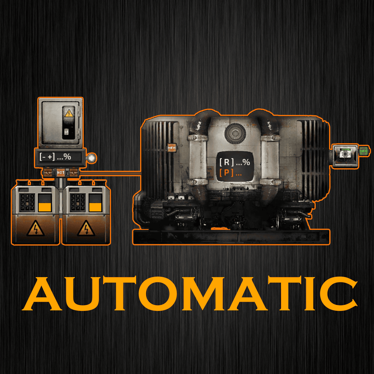 Automatic-Reactor+Battery