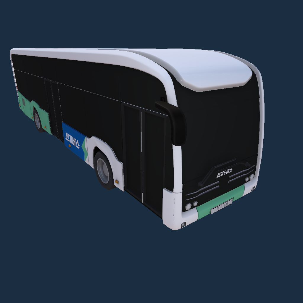 [Korea]E-citaro 경기도 전기버스 색상 (시내)
