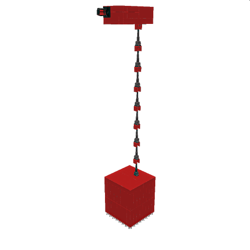hovering block glith