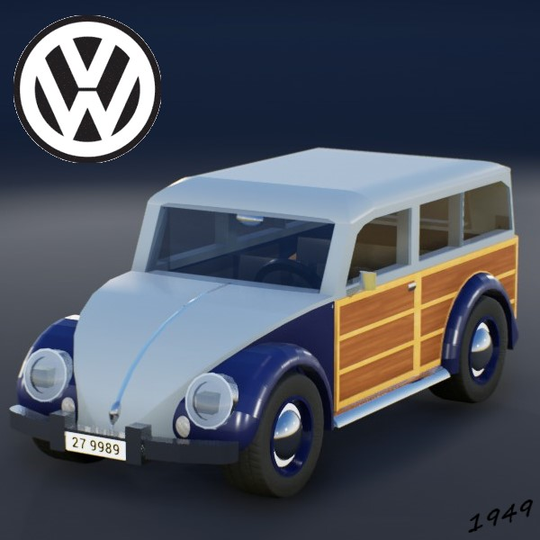 1949 Volkswagen Beetle Woody Wagon