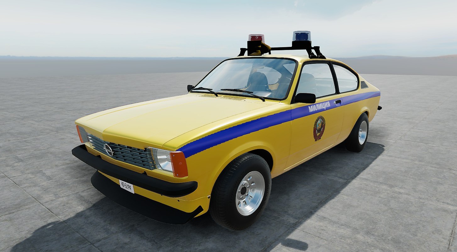 Milicia USSR for Opel Kadett [Livery]
