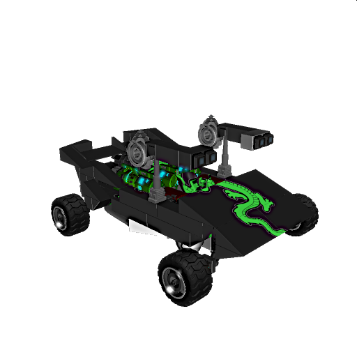 Dragon Glider Race Car