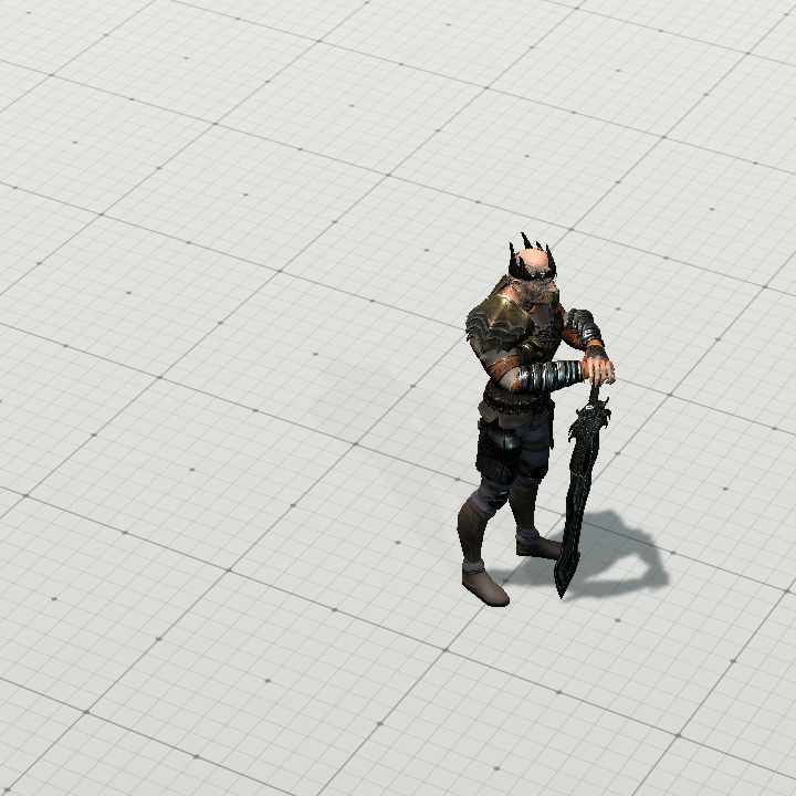 King, Old [Token] {Multi-Animated}