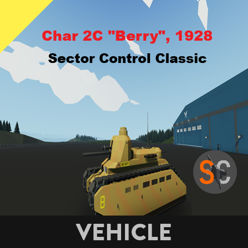 Char 2C "Berry" 1928    Sector Control Classic