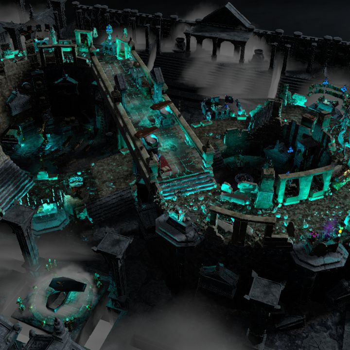 THE IMMORTAL MARKET - ghost market for the afterlife, 56x40