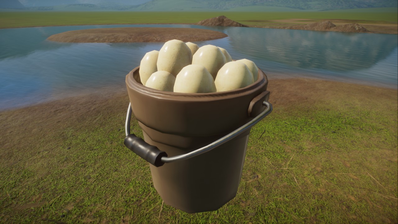 Egg Bucket Prop preview
