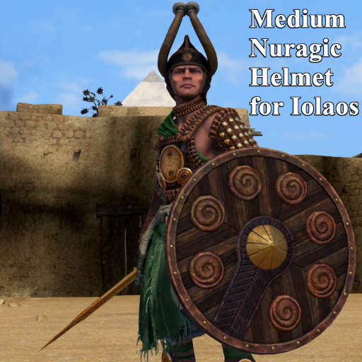 Medium Nuragic Helmet for Iolaos