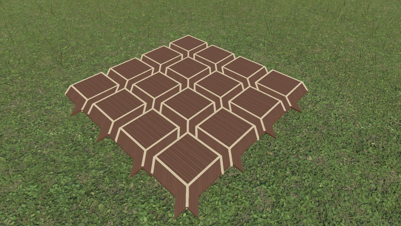 geometric floor