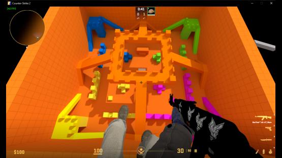 Deathmatch ColorSquare – Counter-Strike 2 Mod