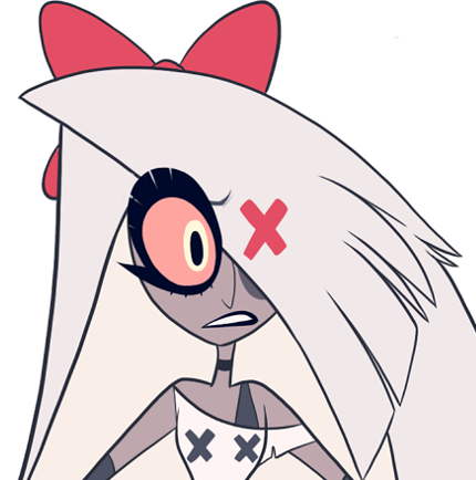 Vaggie [Pilot] (Hazbin Hotel) InfectionHUD Portrait - Francis