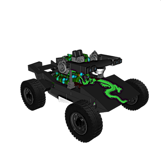 Dragon Glider Race Car FV preview
