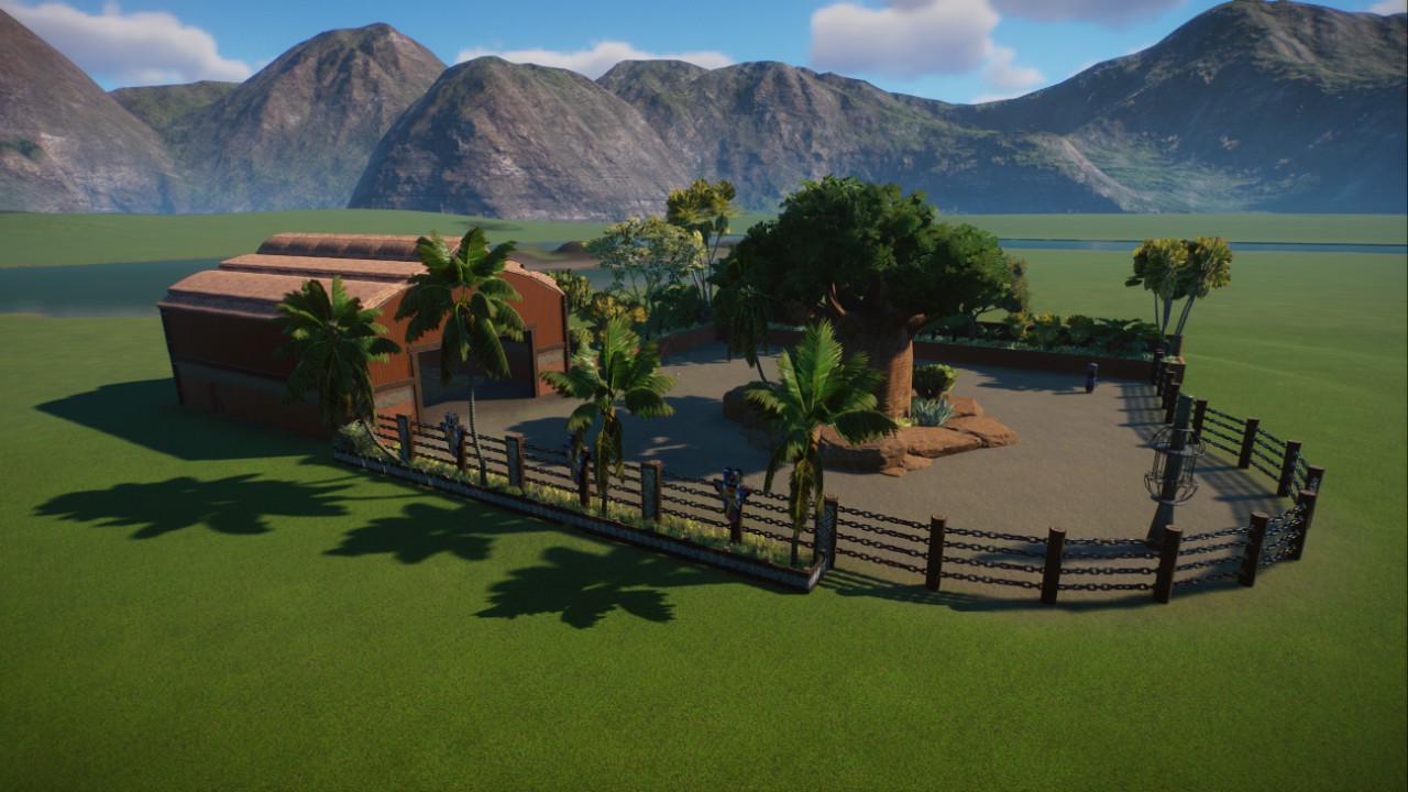 Simple Giraffe Enclosure