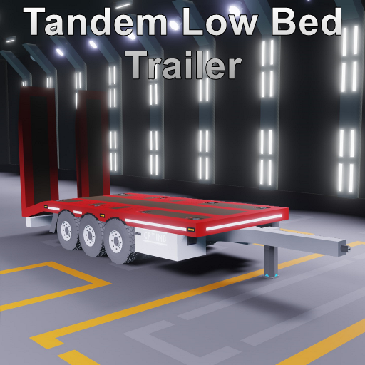 Tandem Low Bed Trailer
