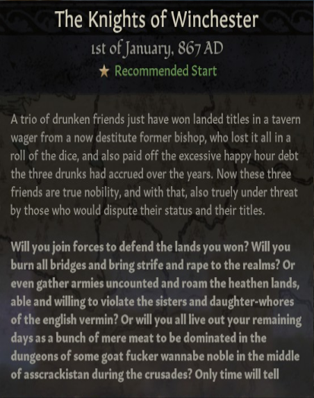 The Knights of Winchester: Reborn Edition